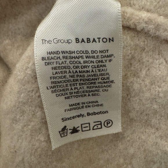 Aritzia - The Group Babaton - Thurlow Relaxed Wool Sweater (Size M) - Picture 8 of 9